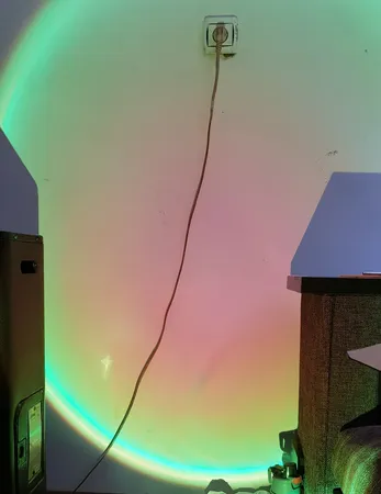 نور ثابت ال ای دی مدل SUNSET RGB K