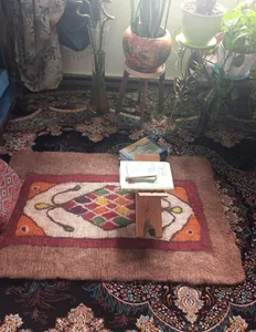 تجریه خرید نمد فرش مدل TEB307