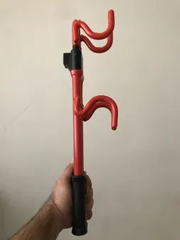 قفل فرمان دوبل دسته دار خودرو مدل 6887