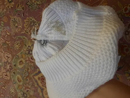 ست کلاه و شال گردن بافتنی مدل فرانسوی کد 109