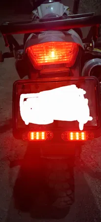 چراغ خطر موتور سیکلت مدل نانو الکترونیک کدR202X5 مجموعه 5عددی