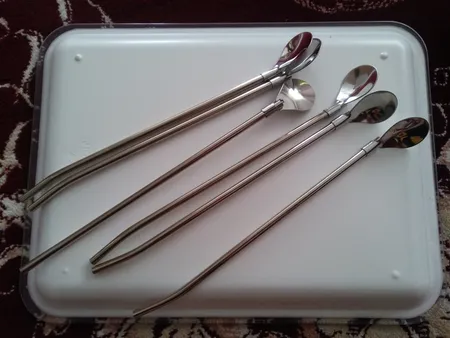 قاشق شربت خوری مدل فروزِن بسته 6 عددی