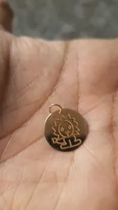 تجریه خرید آویز گردنبند طلا 18 عیار زنانه قیراط طرح شیر کد GH2486