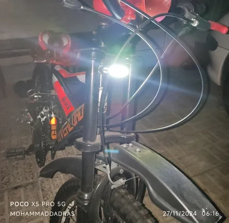 چراغ جلو و عقب دوچرخه مدل SB100