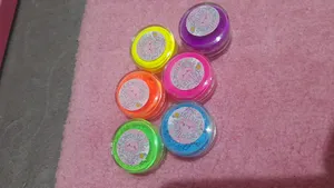 تجریه خرید پودر رنگ اسلایم تپلی مدل Black Light بسته 6 عددی