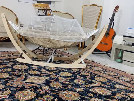 گهواره سنتی نوزاد مدل کلاسیک