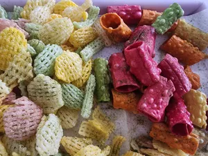 تجریه خرید پفک هندی لوله ای ممتاز سرمد - 300 گرم بسته 2 عددی