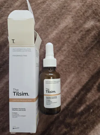 سرم ضد چروک پوست تیلسیم مدل رتینول 0.5 درصد مناسب برای انواع پوست حجم 30 میلی‌لیتر