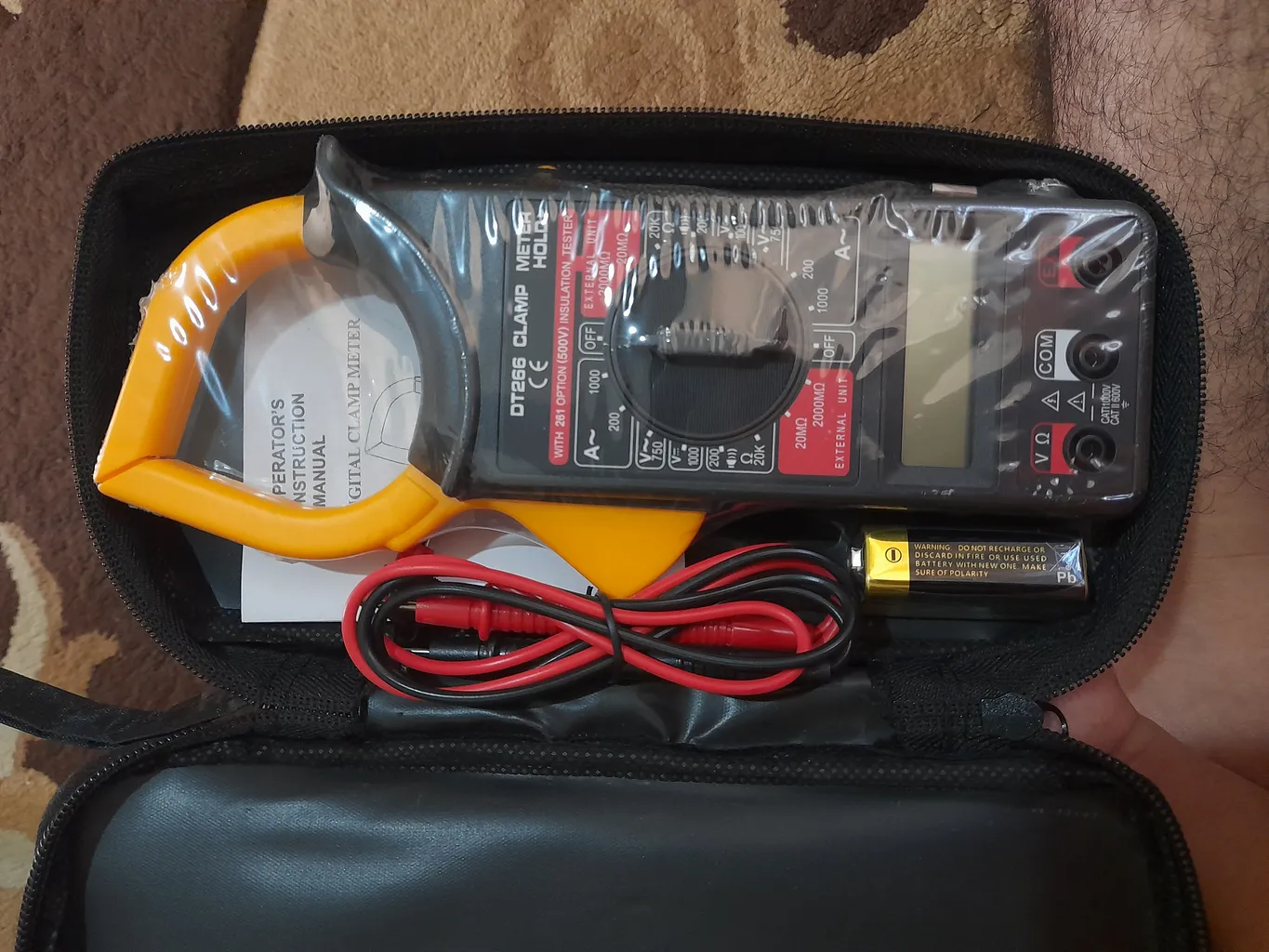 مولتی متر کلمپ مدل DT-266