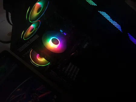 فن کیس گرین مدل HURACAN FAN GFK120M-ARGB بسته 3 عددی