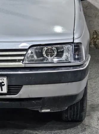 لنز چراغ خودرو دو حالته زیمر مدل L25-6000K BI-LED بسته دو عددی