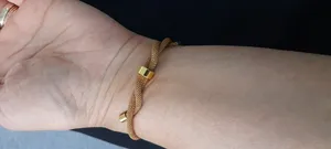 تجریه خرید دستبند طلا 18 عیار زنانه مدل قلب و بی نهايت