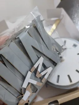 ساعت دیواری دکوراتیو مدل طرح رومی سایز 120