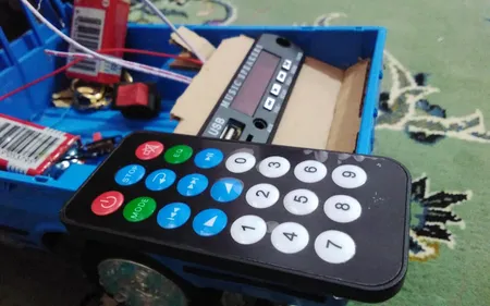 ماژول ام پی تری پلیر مدل 747d