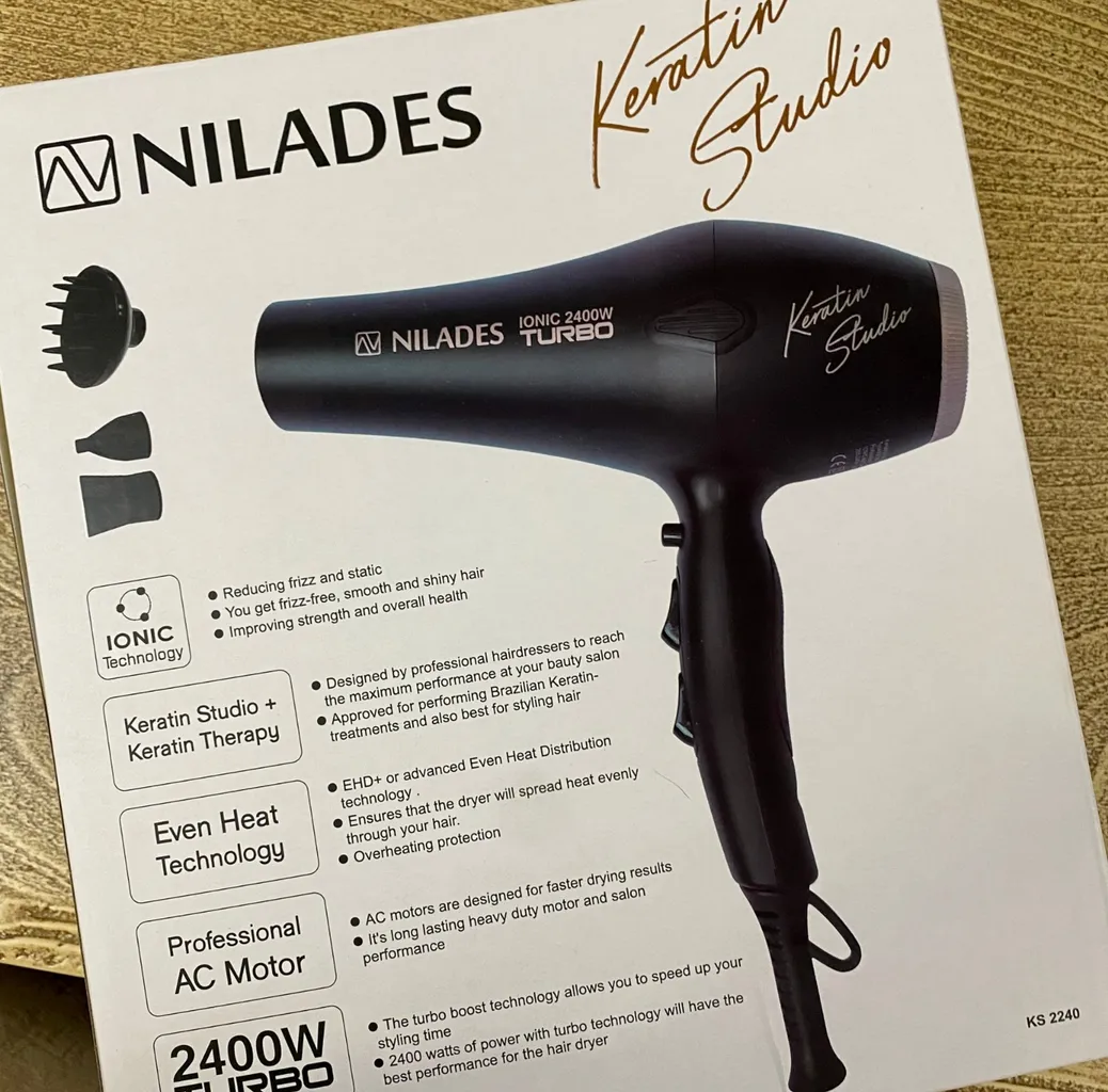 سشوار حرفه ای نیلادس مدل Keratin Studio