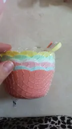 پیاله کد 1149 مجموعه 6 عددی به همراه قاشق