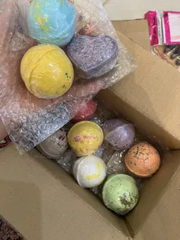 کوکتل نمک حمام اور مدل Mix Pedicure وزن 900 گرم بسته 9 عددی