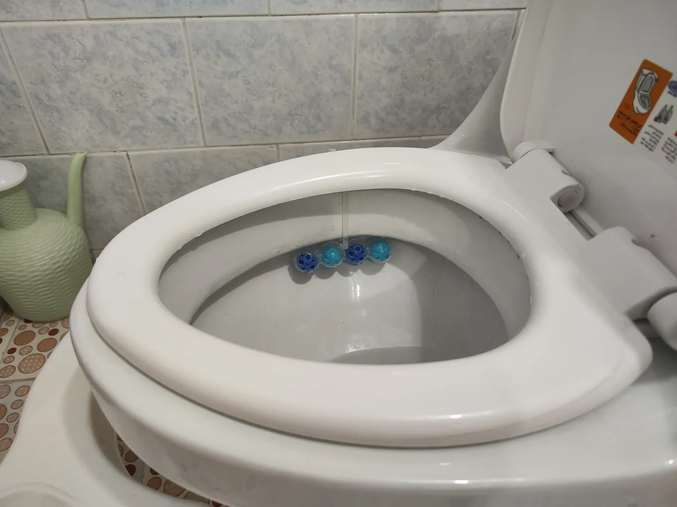 بوگیر توالت فرنگی برِف مدل ocean مجموعه 12 عددی