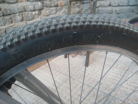 تایر دوچرخه ایران یاسا مدل گل ریز پهن کد 24X2.35