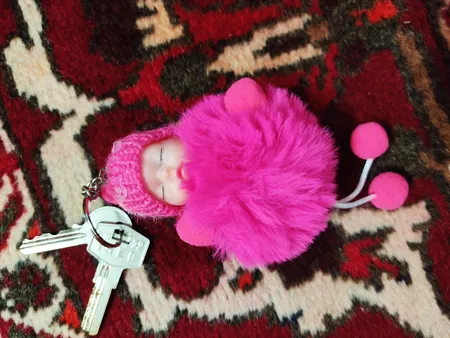 جاکلیدی دخترانه مدل نوزاد کد 373