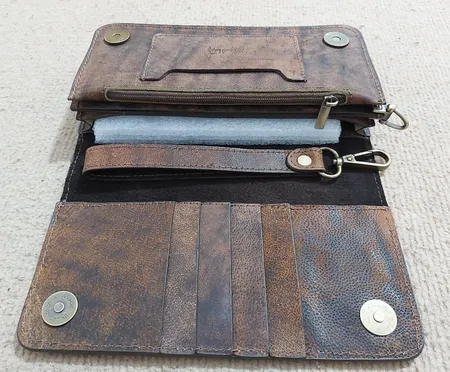 کیف پول چرما اسپرت کد HBK001