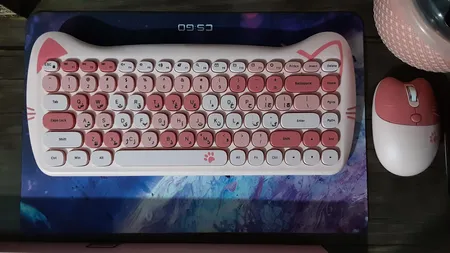 کیبورد و ماوس بیسیم گیزر مدل Meoe Meoe