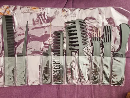 شانه مو کد 01 مجموعه 10 عددی