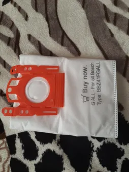 کیسه جاروبرقی بوش مدل GALL مناسب برای جاروبرقی های تایپ G,GXLL,GALL بسته 4 عددی