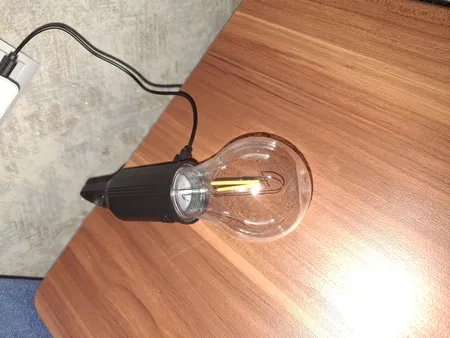 لامپ شارژی ال ای دی 5 وات مدل T01 پایه E27