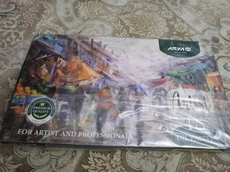 پاستل 48 رنگ آریا مدل Artist کد 2604