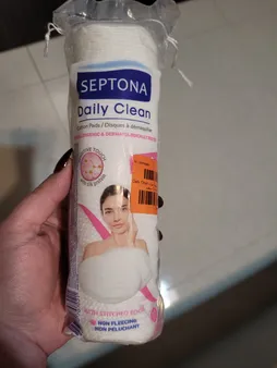 پد آرایشی دو طرفه سپتونا مدل Daily Clean بسته 70 عددی