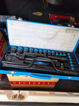 آچار بکس جغجغه ای باس مدل 24PCS-CR-V مجموعه 24 عددی