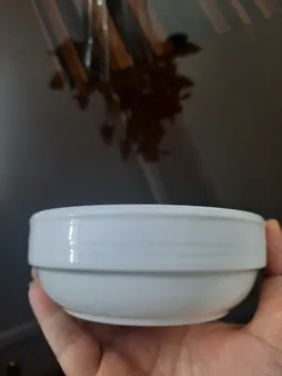 پیاله چینی زرین ایران سری ایتالیا اف مدل LAV13 بسته 3 عددی