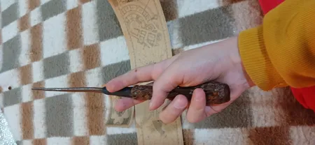 اسباب بازی زینتی مدل چوب دستی جادویی هری پاتر طرح پرفسور اسنیپ به همراه کارت قطار و نقشه غارتگر