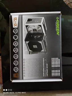 منبع تغذیه کامپیوتر گرین مدل GP580A-EUD