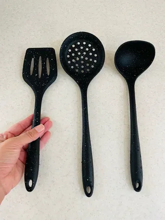 سرویس کفگیر و ملاقه 3 پارچه شنگیا مدل P4205 & P4209 & M6972