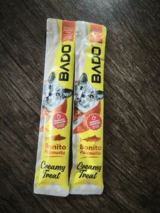 تجریه خرید تشویقی گربه مدل بستنی طعم ماهی بونیتو وزن 15 گرم