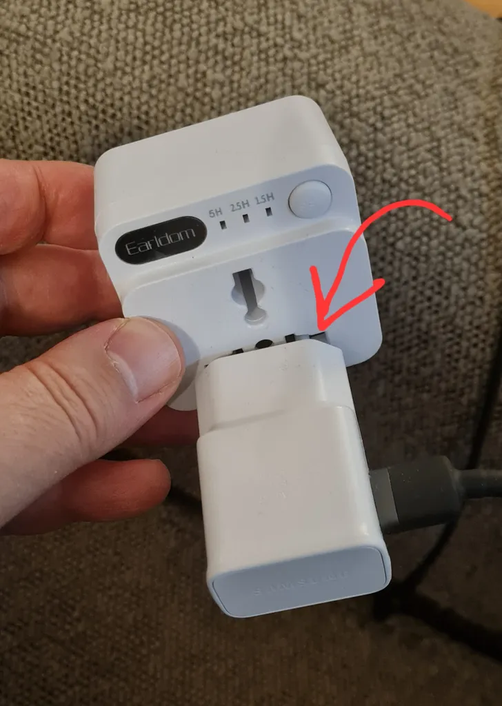 مبدل برق ارلدام مدل ES-SC20