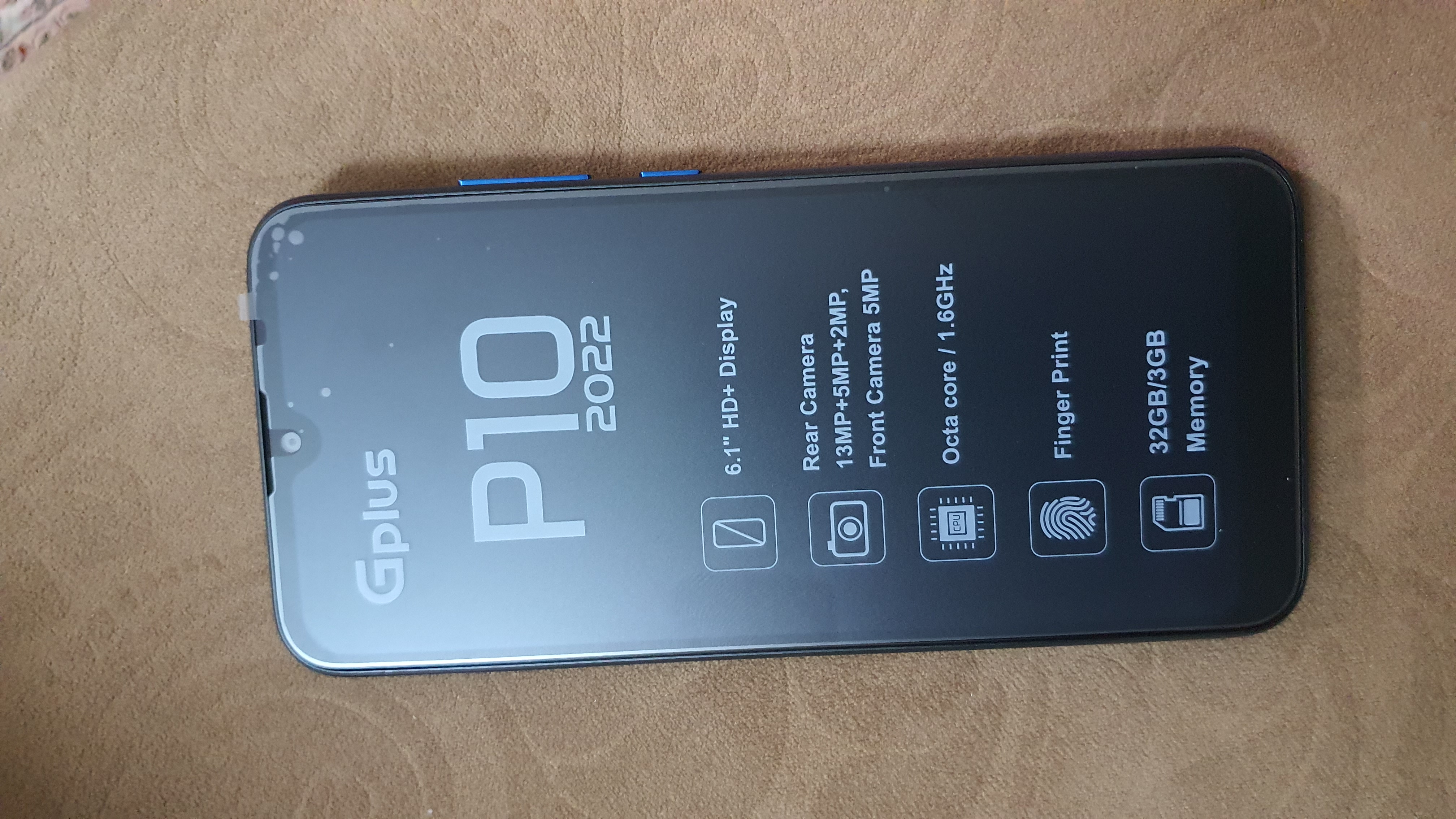 گوشی موبایل جی پلاس مدل P10 2022 GMC-635M دو سیم کارت ظرفیت 32 گیگابایت و رم 3 گیگابایت
