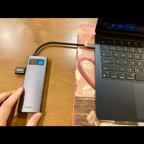 هاب 7 پورت USB-C باسیوس مدل WKWG020113