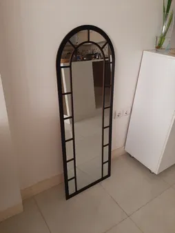 آینه الف مدل   قدی طرح تاج کد 002