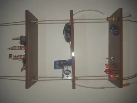 شلف دیواری مدل سه طبقه