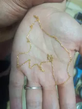 تجریه خرید زنجیر طلا کم اجرت 18 عیار زنانه زرالتون مدل فلامنگو کد S