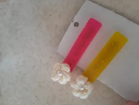 قالب رزین مدل گیره مو طرح کلاسیک کد SIM1