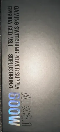 منبع تغذیه کامپیوتر گرین مدل GP600A-GED