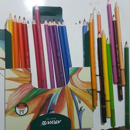 مداد رنگی 36 رنگ آریا مدل 3603