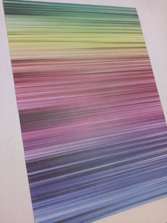 کاغذ رنگی A4 افق مدل رنگ و وارنگ بسته 15 عددی