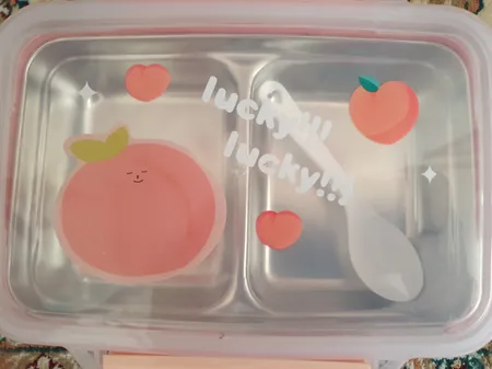 ظرف غذا سفری مدل دو طبقه کد mi1