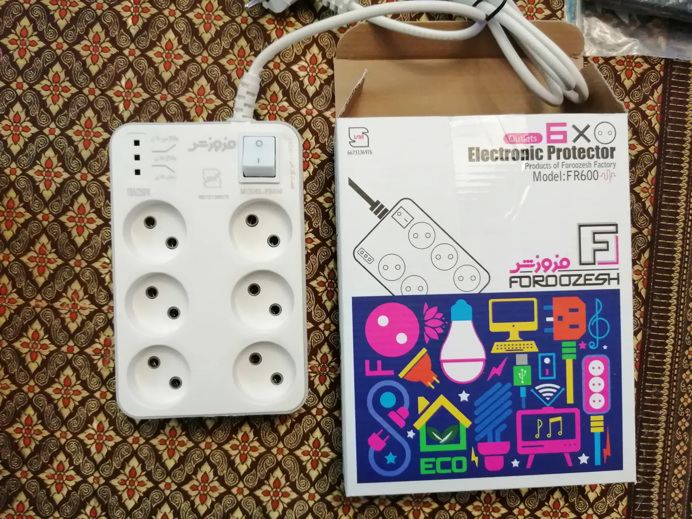 محافظ ولتاژ فروزش مدل KH8054