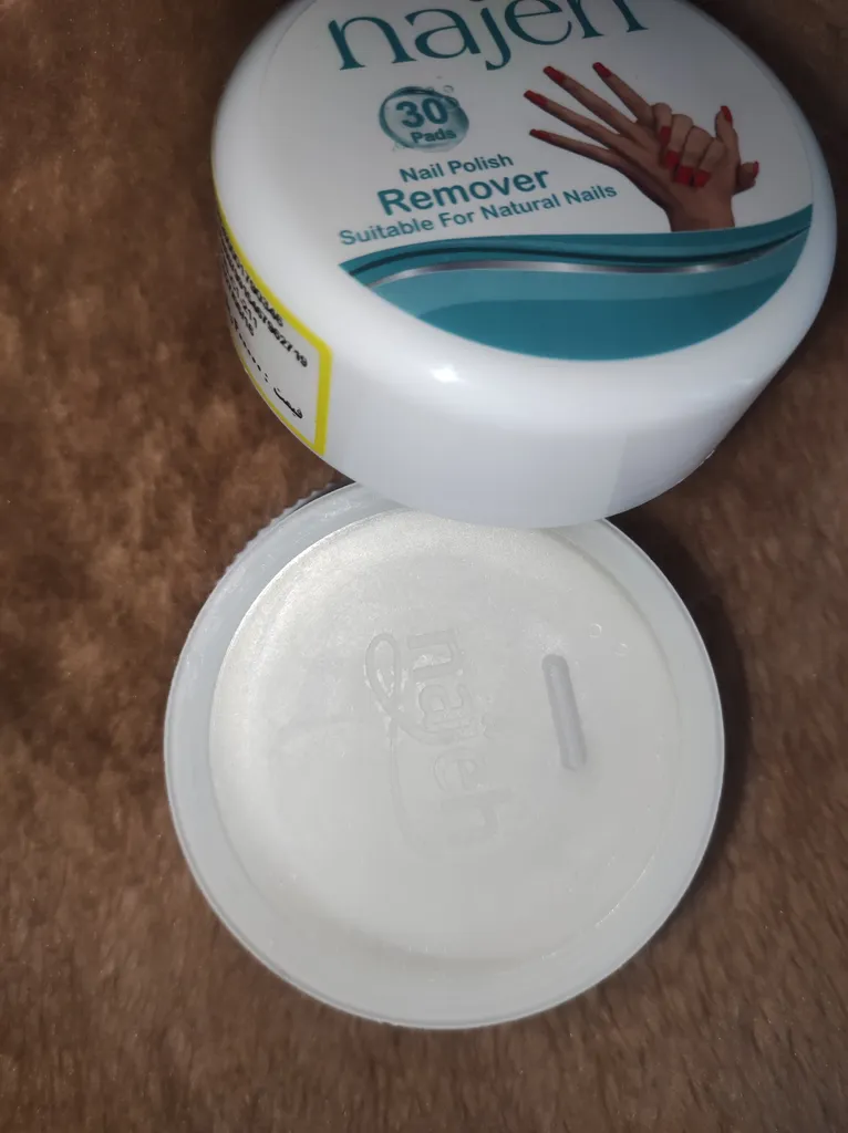 پد لاک پاک کن ناژه مدل 001 بسته 30 عددی